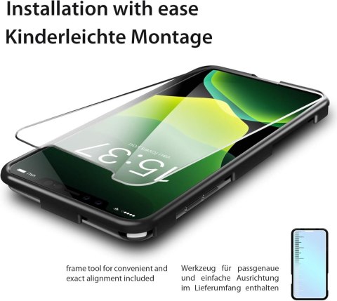 3x SZKŁO HARTOWANE DO APPLE IPHONE 11 PRO WYSOKA OCHRONA ŁATWY MONTAŻ A2160