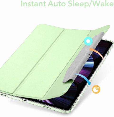 ETUI APPLE IPAD PRO 11 3 GENERACJA 2021 MIĘTOWY JASNY ZAMYKANY Z KLAPKĄ ETUI APPLE IPAD PRO 11 3 GENERACJA 2021 MIĘTOWY JASNY ZAMYKANY Z KLAPKĄ