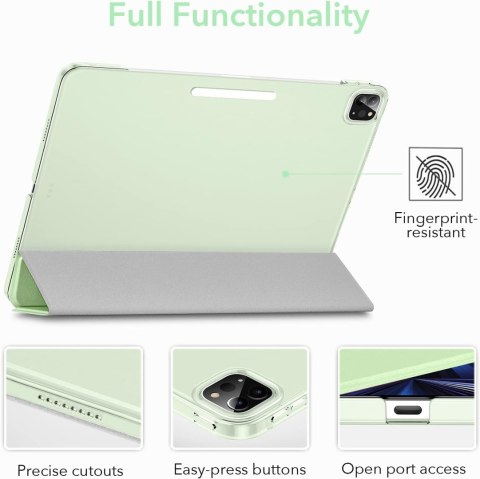 ETUI APPLE IPAD PRO 11 3 GENERACJA 2021 MIĘTOWY JASNY ZAMYKANY Z KLAPKĄ ETUI APPLE IPAD PRO 11 3 GENERACJA 2021 MIĘTOWY JASNY ZAMYKANY Z KLAPKĄ