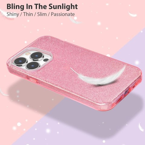 ETUI APPLE IPHONE 13 PRO MAX/ 12 PRO MAX BŁYSZCZĄCE BROKATOWE RÓŻOWE A2484 ETUI APPLE IPHONE 13 PRO MAX/ 12 PRO MAX BŁYSZCZĄCE BROKATOWE RÓŻOWE A2484