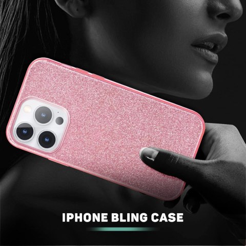 ETUI APPLE IPHONE 13 PRO MAX/ 12 PRO MAX BŁYSZCZĄCE BROKATOWE RÓŻOWE A2484 ETUI APPLE IPHONE 13 PRO MAX/ 12 PRO MAX BŁYSZCZĄCE BROKATOWE RÓŻOWE A2484