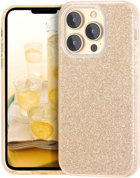 ETUI APPLE IPHONE 13 PRO MAX 12 PRO MAX ZŁOTE BROKATOWE CASE A2484 A2342 ETUI APPLE IPHONE 13 PRO MAX 12 PRO MAX ZŁOTE BROKATOWE CASE A2484 A2342