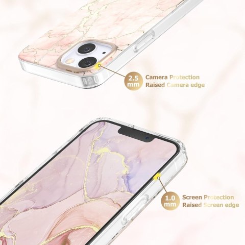 ETUI APPLE IPHONE 13 RÓŻOWO BIAŁY BŁYSZCZĄCE CASE OCHRONNY A2482 ETUI APPLE IPHONE 13 RÓŻOWO BIAŁY BŁYSZCZĄCE CASE OCHRONNY A2482