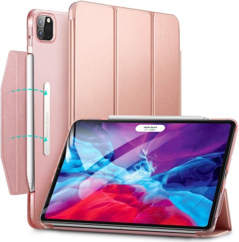 ETUI DO APPLE IPAD PRO 12.9 RÓŻOWY EKO SKÓRA ZAMYKANY 2018/2020/2021/2022 ETUI DO APPLE IPAD PRO 12.9 RÓŻOWY EKO SKÓRA ZAMYKANY 2018/2020/2021/2022