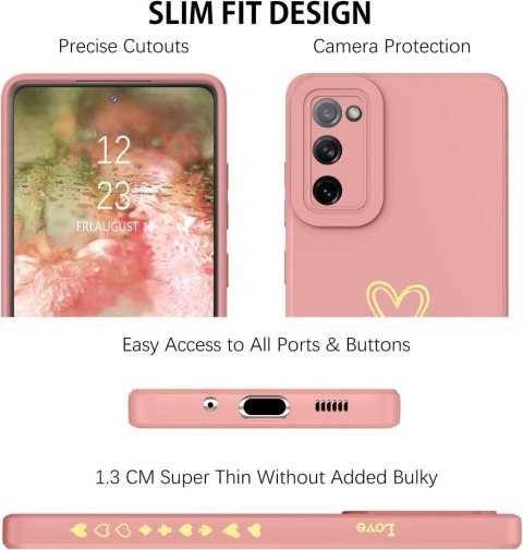 ETUI DO SAMSUNG GALAXY S20 FE RÓŻOWY SILIKONOWY MOCNY OCHRONNY ETUI DO SAMSUNG GALAXY S20 FE RÓŻOWY SILIKONOWY MOCNY OCHRONNY