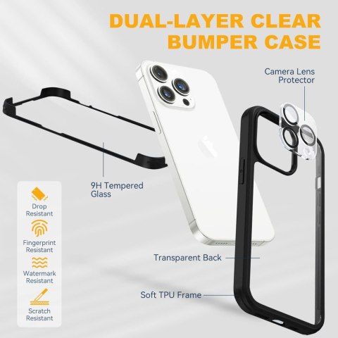 ETUI OCHRONNE APPLE IHPONE 14 PRO MAX PLASTIKOWE PRZEZROCZYSTE BUMPER A2894 ETUI OCHRONNE APPLE IHPONE 14 PRO MAX PLASTIKOWE PRZEZROCZYSTE BUMPER A2894