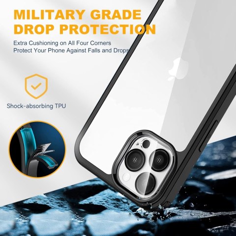 ETUI OCHRONNE APPLE IHPONE 14 PRO MAX PLASTIKOWE PRZEZROCZYSTE BUMPER A2894 ETUI OCHRONNE APPLE IHPONE 14 PRO MAX PLASTIKOWE PRZEZROCZYSTE BUMPER A2894