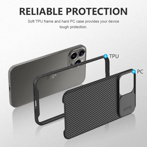 ETUI OCHRONNE APPLE IPHONE 13 PRO MAX CZARNE OCHRONA APARATU CASE A2484 ETUI OCHRONNE APPLE IPHONE 13 PRO MAX CZARNE OCHRONA APARATU CASE A2484