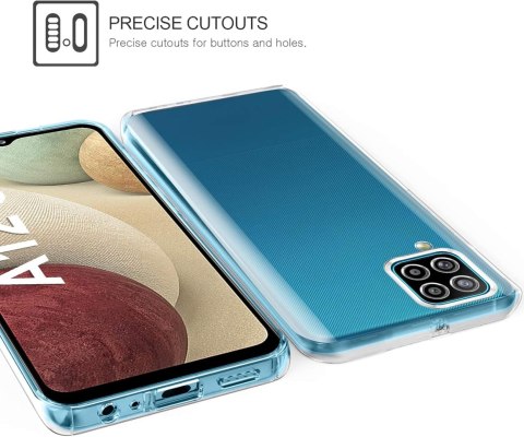ETUI OCHRONNE SAMSUNG GALAXY A12 PRZEZROCZYSTE BEZBARWNE BUMPER SM-A125F ETUI OCHRONNE SAMSUNG GALAXY A12 PRZEZROCZYSTE BEZBARWNE BUMPER SM-A125F