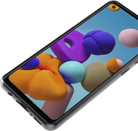 ETUI OCHRONNE SAMSUNG GALAXY A21S BEZBARWNE TRANSPARENTNE WYTRZYMAŁE SM-A217F ETUI OCHRONNE SAMSUNG GALAXY A21S BEZBARWNE TRANSPARENTNE WYTRZYMAŁE SM-A217F