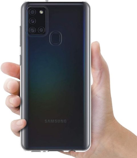 ETUI OCHRONNE SAMSUNG GALAXY A21S BEZBARWNE TRANSPARENTNE WYTRZYMAŁE SM-A217F ETUI OCHRONNE SAMSUNG GALAXY A21S BEZBARWNE TRANSPARENTNE WYTRZYMAŁE SM-A217F