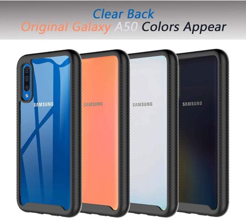 ETUI OCHRONNE SAMSUNG GALAXY A30S/ A50 PRZEZROCZYSTE CZARNA RAMKA BUMPER ETUI OCHRONNE SAMSUNG GALAXY A30S/ A50 PRZEZROCZYSTE CZARNA RAMKA BUMPER