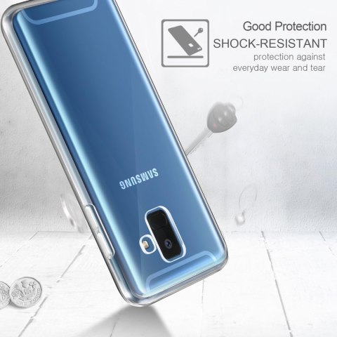 ETUI OCHRONNE SAMSUNG GALAXY A6 PRZEZROCZYSTE BEZBARWNE 1X SZKŁO CASE ETUI OCHRONNE SAMSUNG GALAXY A6 PRZEZROCZYSTE BEZBARWNE 1X SZKŁO CASE