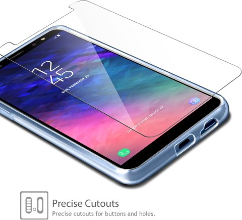 ETUI OCHRONNE SAMSUNG GALAXY A6 PRZEZROCZYSTE BEZBARWNE 1X SZKŁO CASE ETUI OCHRONNE SAMSUNG GALAXY A6 PRZEZROCZYSTE BEZBARWNE 1X SZKŁO CASE
