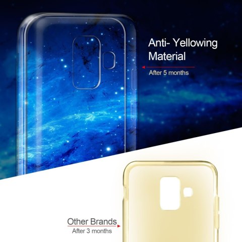 ETUI OCHRONNE SAMSUNG GALAXY A6 PRZEZROCZYSTE BEZBARWNE 1X SZKŁO CASE ETUI OCHRONNE SAMSUNG GALAXY A6 PRZEZROCZYSTE BEZBARWNE 1X SZKŁO CASE