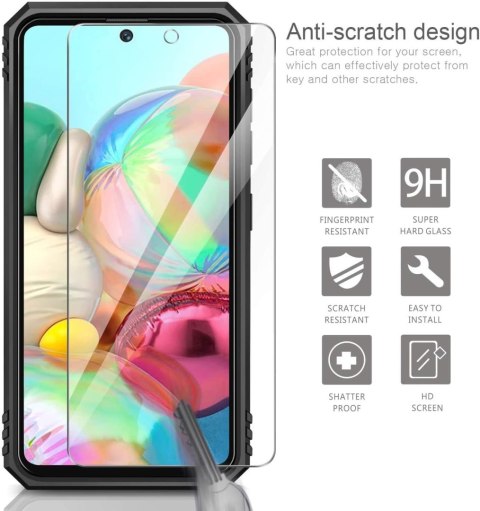 ETUI OCHRONNE SAMSUNG GALAXY A71 GRANATOWE CIEMNE 2X SZKŁO PIERŚCIEŃ CASE ETUI OCHRONNE SAMSUNG GALAXY A71 GRANATOWE CIEMNE 2X SZKŁO PIERŚCIEŃ CASE