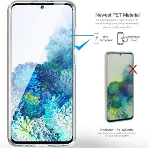 ETUI OCHRONNE SAMSUNG GALAXY S20+ 5G BEZBARWNE PRZEZROCZYSTE BUMPER CASE