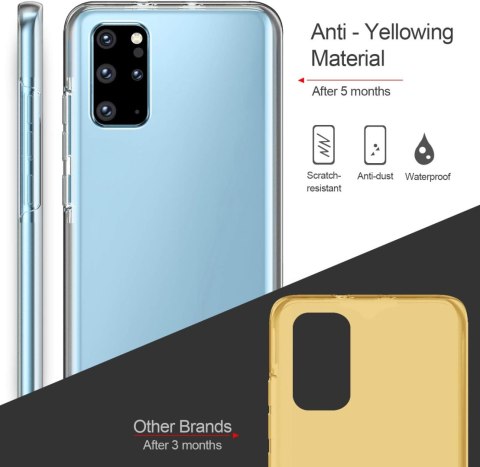 ETUI OCHRONNE SAMSUNG GALAXY S20+ 5G BEZBARWNE PRZEZROCZYSTE BUMPER CASE
