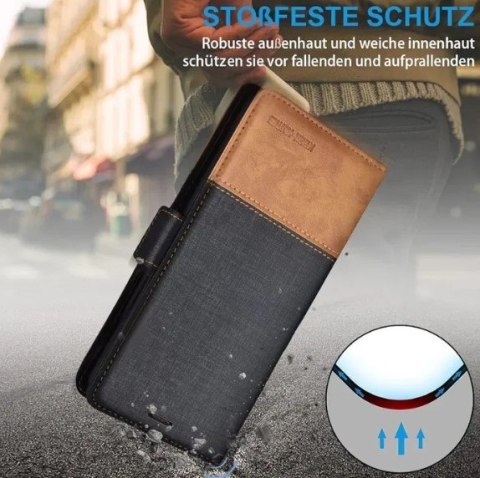 ETUI OCHRONNE SAMSUNG GALAXY S21 ULTRA Z KLAPKĄ GRANATOWE SKÓRZANE SM-G998 ETUI OCHRONNE SAMSUNG GALAXY S21 ULTRA Z KLAPKĄ GRANATOWE SKÓRZANE SM-G998