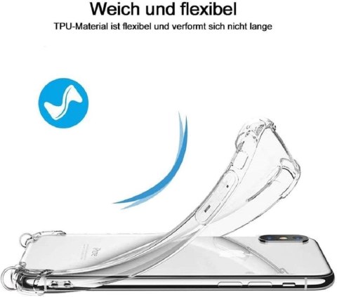 ETUI OPPO REALME 8 PRO CASE SILIKONOWY BEZBARWNY +CZARNA SMYCZ SZNUREK ETUI OPPO REALME 8 PRO CASE SILIKONOWY BEZBARWNY +CZARNA SMYCZ SZNUREK