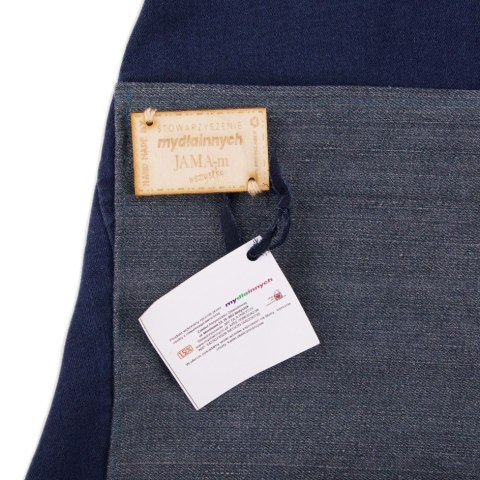 FARTUCH OCHRONNY JEANS RECYKLING HANDMADE7 72x52 cm FARTUCH OCHRONNY JEANS RECYKLING HANDMADE7 72x52 cm