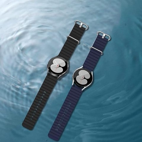 2xPASEK DO ZEGARKA Samsung Galaxy Watch 5/4/3 SILIKONOWY CZARNY NIEBIESKI 20mm 2xPASEK DO ZEGARKA Samsung Galaxy Watch 5/4/3 SILIKONOWY CZARNY NIEBIESKI 20mm