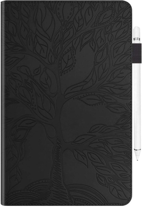 ETUI DO APPLE IPAD 10.2" 9 GEN SKÓRZANE CZARNE Z KLAPKĄ OCHRONNE EKO +RYSIK ETUI DO APPLE IPAD 10.2" 9 GEN SKÓRZANE CZARNE Z KLAPKĄ OCHRONNE EKO +RYSIK