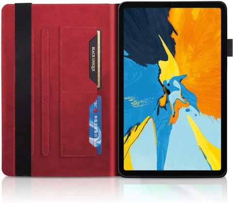 ETUI DO APPLE IPAD 11 SKÓRA EKO CZERWONE Z KLAPKĄ OCHRONNE TRWAŁE +RYSIK ETUI DO APPLE IPAD 11 SKÓRA EKO CZERWONE Z KLAPKĄ OCHRONNE TRWAŁE +RYSIK