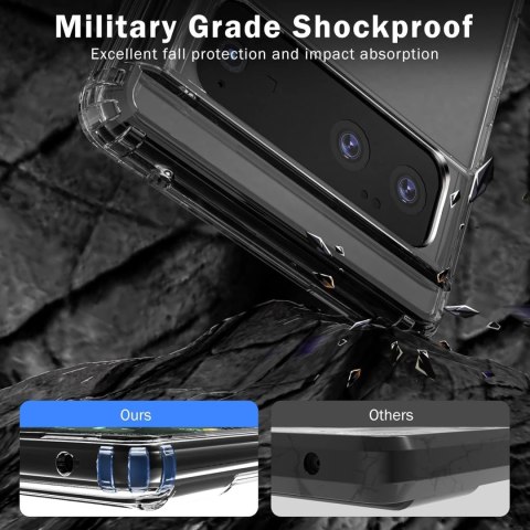 ETUI DO GOOGLE PIXEL 6 PRO PRZEZROCZYSTY CASE SILIKONOWY ODPORNY GRUBY