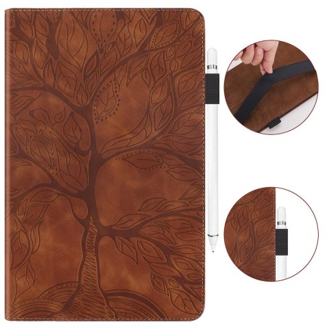 ETUI DO SAMSUNG GALAXY TAB A 10.1 2019 SM-T515 Z KLAPKĄ BRĄZOWY EKO SKÓRA ETUI DO SAMSUNG GALAXY TAB A 10.1 2019 SM-T515 Z KLAPKĄ BRĄZOWY EKO SKÓRA