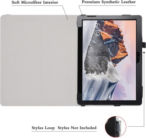 ETUI DO TABLETU TECLAST ULTRAPAD X6 PRO 12,6" CZARNE EKO SKÓRA ZAMYKANE ETUI DO TABLETU TECLAST ULTRAPAD X6 PRO 12,6" CZARNE EKO SKÓRA ZAMYKANE