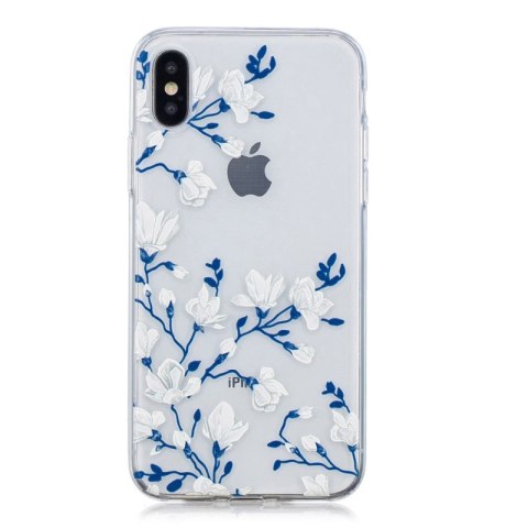 ETUI POKROWIEC XIAOMI MI 8 SE CASE SILIKON BEZBARWNE PLECKI WZÓR KWIATY ETUI POKROWIEC XIAOMI MI 8 SE CASE SILIKON BEZBARWNE PLECKI WZÓR KWIATY