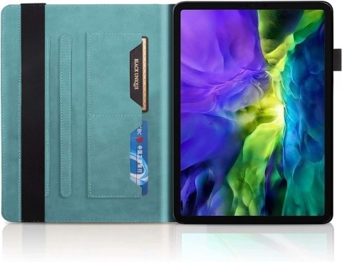 ETUI Z KLAPKĄ DO APPLE IPAD PRO 11 ZAMYKANY SKÓRA EKO TRWAŁY MORSKI +RYSIK ETUI Z KLAPKĄ DO APPLE IPAD PRO 11 ZAMYKANY SKÓRA EKO TRWAŁY MORSKI +RYSIK