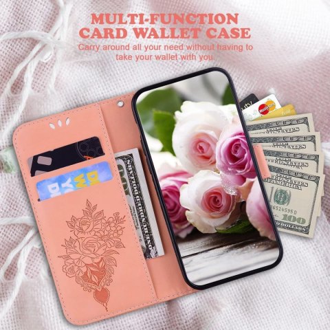 ETUI Z KLAPKĄ DO SAMSUNG GALAXY A53 PORTFEL EKO SKÓRA RÓŻOWY +SZNUREK ETUI Z KLAPKĄ DO SAMSUNG GALAXY A53 PORTFEL EKO SKÓRA RÓŻOWY +SZNUREK