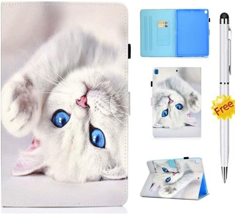 ETUI Z KLAPKĄ NA TABLET SAMSUNG GALAXY TAB A 8.0 2017 SZARY Z KOTEM ETUI Z KLAPKĄ NA TABLET SAMSUNG GALAXY TAB A 8.0 2017 SZARY Z KOTEM