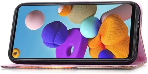 ETUI Z KLAPKĄ SAMSUNG GALAXY A21S PIES Z KOTEM CIEPŁE KOLORY ETUI Z KLAPKĄ SAMSUNG GALAXY A21S PIES Z KOTEM CIEPŁE KOLORY
