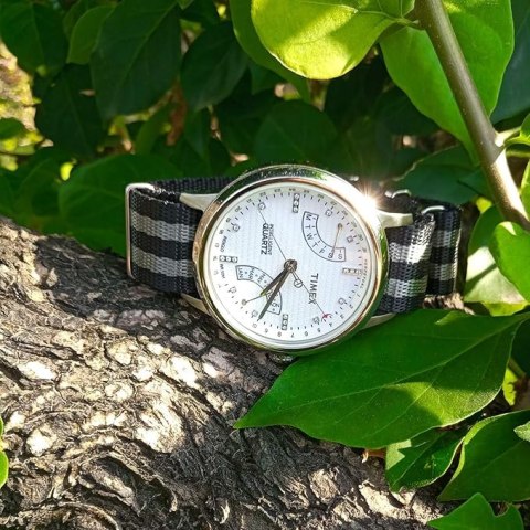 PASEK DO ZEGARKA CZARNO-SZARY NYLONOWY NATO Zulu 22mm PASEK DO ZEGARKA CZARNO-SZARY NYLONOWY NATO Zulu 22mm
