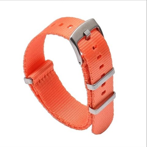 PASEK DO ZEGARKA POMARAŃCZOWY NYLONOWY NATO Zulu 22mm PASEK DO ZEGARKA POMARAŃCZOWY NYLONOWY NATO Zulu 22mm
