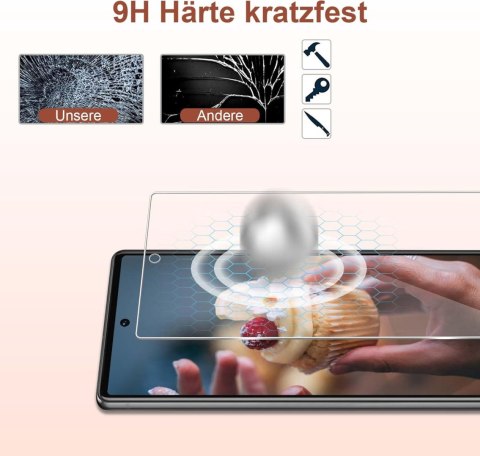 SZKŁO HARTOWANE 9H GOOGLE PIXEL 6 WYSOKA ODPORNOŚĆ OCHRONA 2SZT