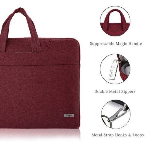 TORBA NA LAPTOPA POKROWIEC CZERWONY 15.6-16" ELEGANCKA +PASEK VOOVA TORBA NA LAPTOPA POKROWIEC CZERWONY 15.6-16" ELEGANCKA +PASEK VOOVA
