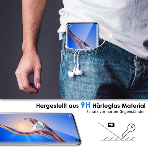 2x SZKŁO HARTOWANE 9H ONEPLUS 10 PRO 6.70" ZAOKRĄGLONE BOKI CZARNE RAMKI 2x SZKŁO HARTOWANE 9H ONEPLUS 10 PRO 6.70" ZAOKRĄGLONE BOKI CZARNE RAMKI