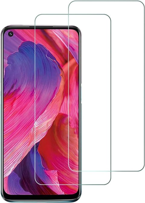 2x SZKŁO HARTOWANE DO OPPO A54 5G/A74 5G 6.50" WYSOKA OCHRONA PRZED RYSAMI