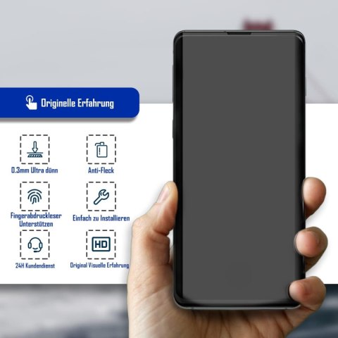 2x SZKŁO HARTOWANE DO SAMSUNG GALAXY S10+ MOCNE SOLIDNE ZAOKRĄGLONE BOKI 2x SZKŁO HARTOWANE DO SAMSUNG GALAXY S10+ MOCNE SOLIDNE ZAOKRĄGLONE BOKI