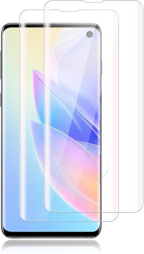 2x SZKŁO HARTOWANE DO SAMSUNG GALAXY S10+ MOCNE SOLIDNE ZAOKRĄGLONE BOKI 2x SZKŁO HARTOWANE DO SAMSUNG GALAXY S10+ MOCNE SOLIDNE ZAOKRĄGLONE BOKI