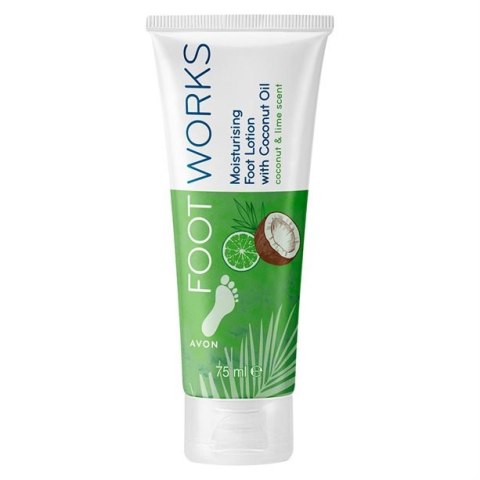 AVON BALSAM DO STÓP NAWILŻAJĄCY KOKOS LIMONKA 75ML AVON BALSAM DO STÓP NAWILŻAJĄCY KOKOS LIMONKA 75ML