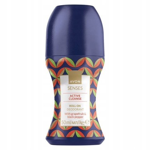 AVON MĘSKI ANTYPERSPIRANT ACTIVE CLEANSE W KULCE 50ML AVON MĘSKI ANTYPERSPIRANT ACTIVE CLEANSE W KULCE 50ML