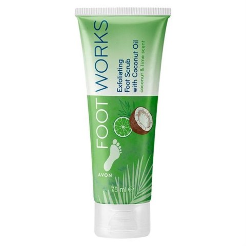 AVON SCRUB PEELING DO STÓP ZŁUSZCZAJĄCY KOKOS LIMONKA 75ML AVON SCRUB PEELING DO STÓP ZŁUSZCZAJĄCY KOKOS LIMONKA 75ML