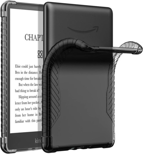 ETUI DO CZYTNIKA KSIĄŻEK KINDLE PAPERWHITE 11-GEN 6,8" 2021 CZARNE PLECKI ETUI DO CZYTNIKA KSIĄŻEK KINDLE PAPERWHITE 11-GEN 6,8" 2021 CZARNE PLECKI