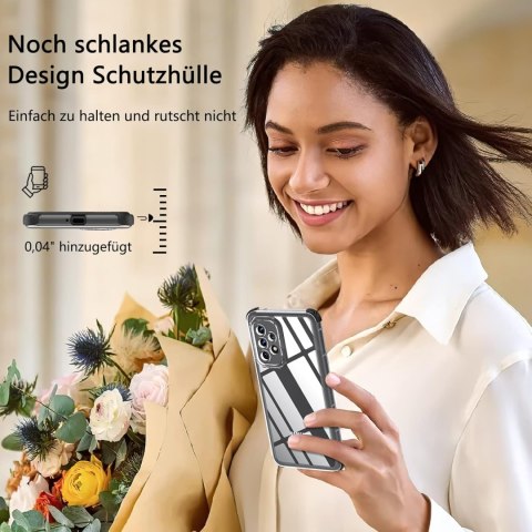 ETUI DO SAMSUNG GALAXY A53 5G BEZBARWNE SOLIDNE PLECKI CZARNA RAMKA BUMPER ETUI DO SAMSUNG GALAXY A53 5G BEZBARWNE SOLIDNE PLECKI CZARNA RAMKA BUMPER