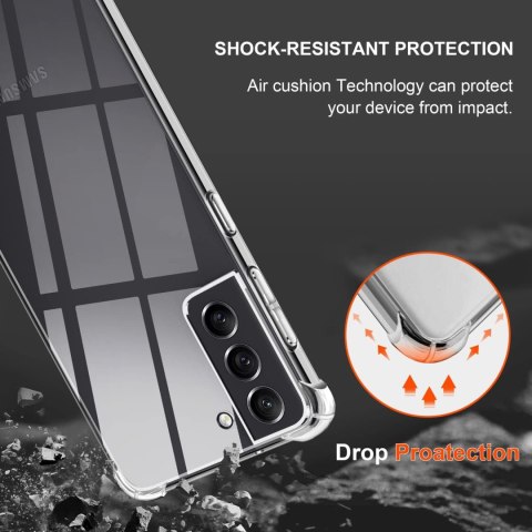ETUI DO SAMSUNG GALAXY S21 FE 5G BEZBARWNE SILIKONOWE PLECKI +3x SZKŁO ETUI DO SAMSUNG GALAXY S21 FE 5G BEZBARWNE SILIKONOWE PLECKI +3x SZKŁO
